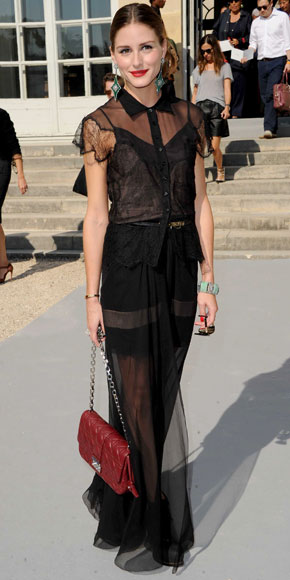 Olivia Palermo in Christian Dior