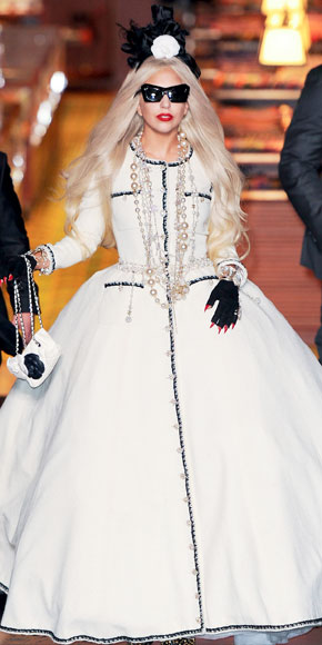 Lady Gaga in Chanel