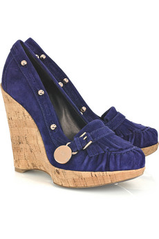 Mulberry Ballerina wedge moccasins