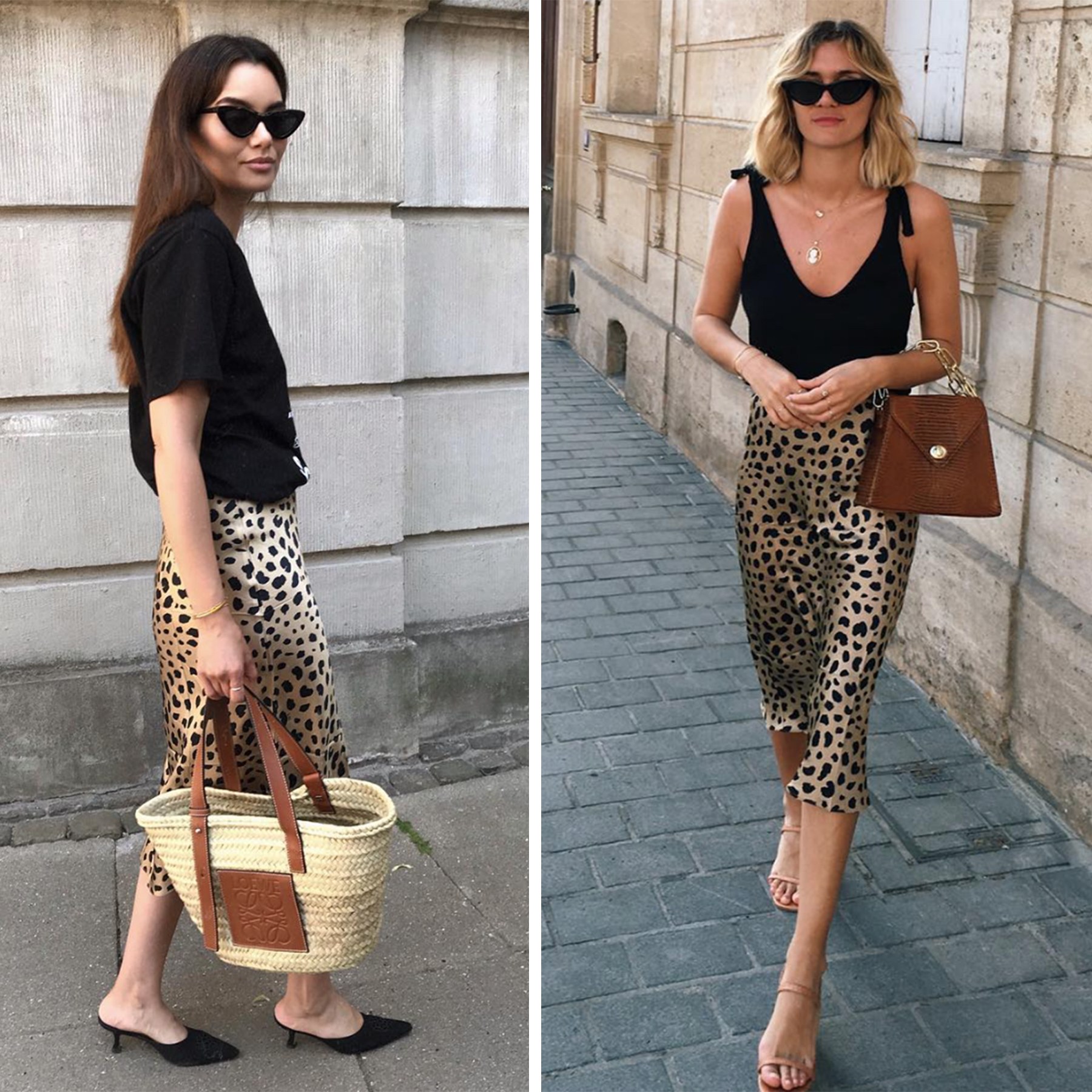 Realisation par leopard skirt kjol