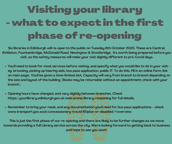 IMAGE – Edinburgh Libraries – Guidelines