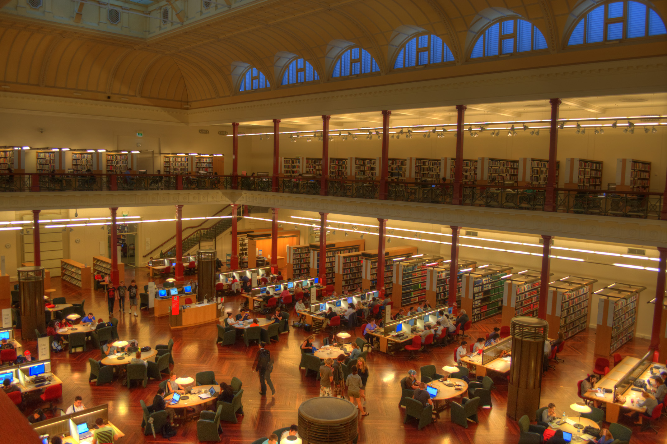 Interior of the State Library of Victoria ((CC Licence)
