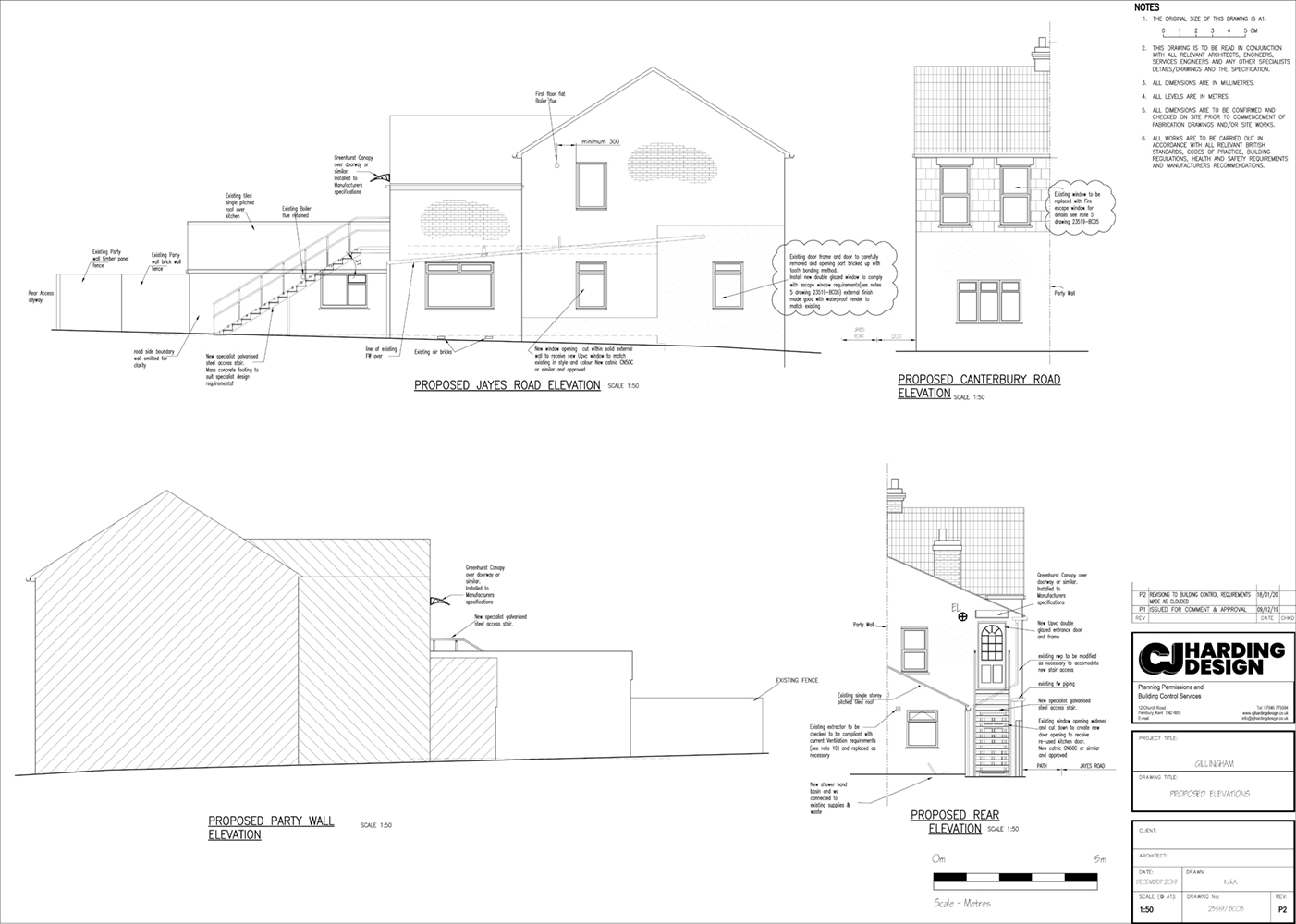 23519-BC04 P2 PROPOSED ELEVATIONS
