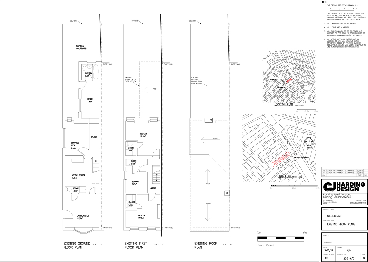 23519-01 P2 EXISTING PLANS