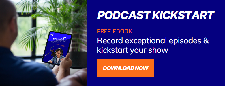 Podcast Kickstart eBook banner