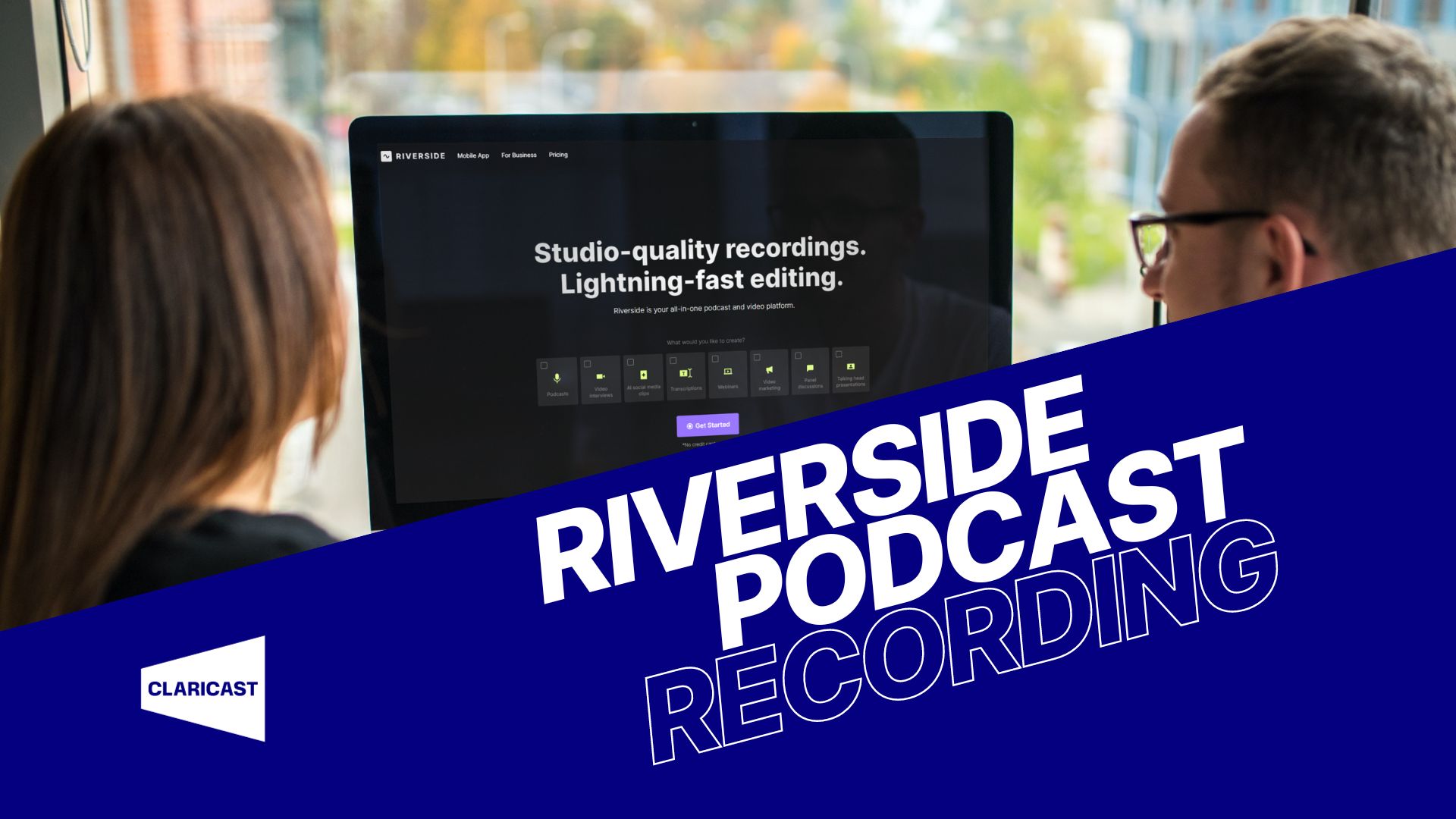 riverside podcast recording featured