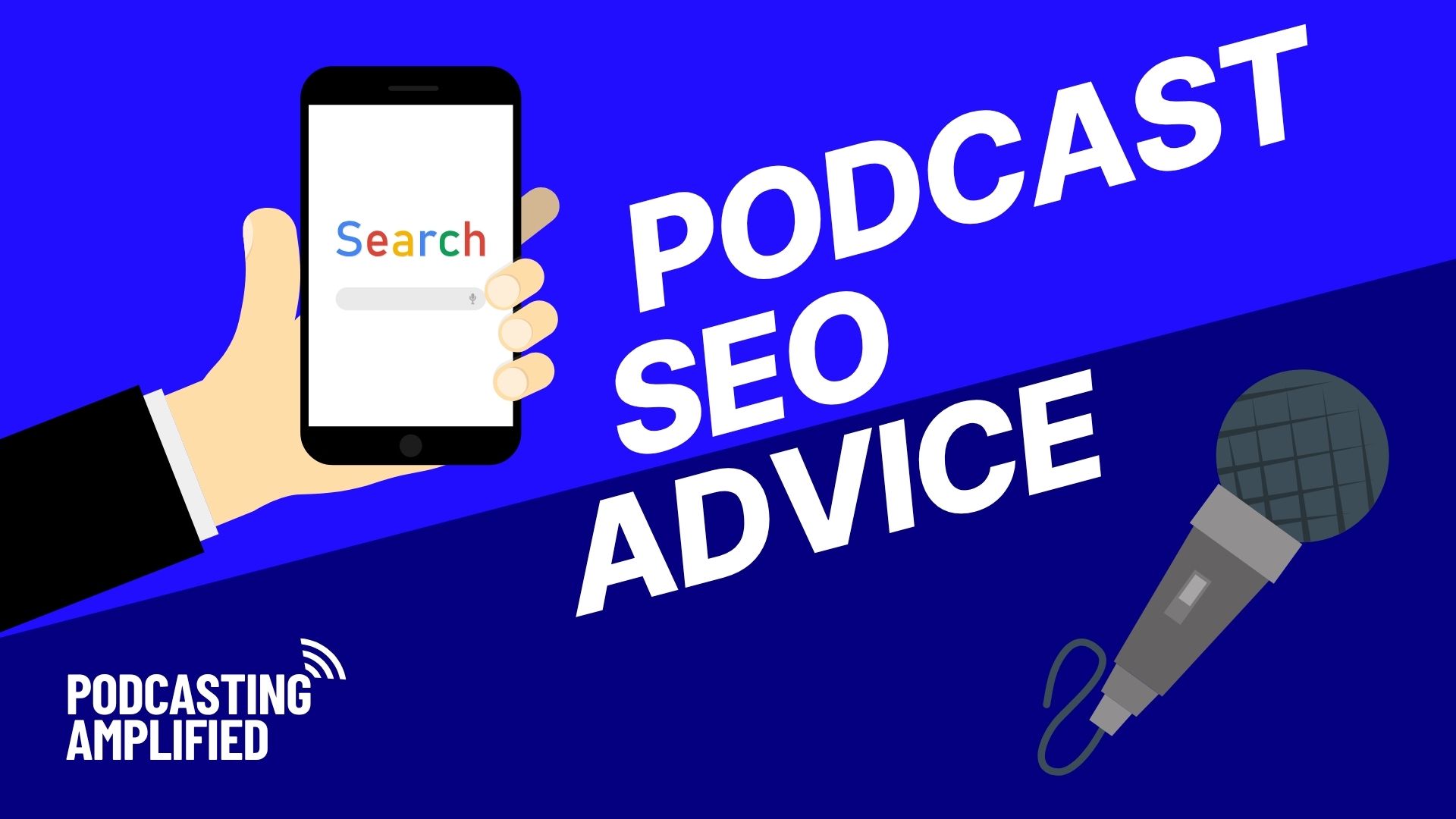 how to get your podcast to the top of google text image