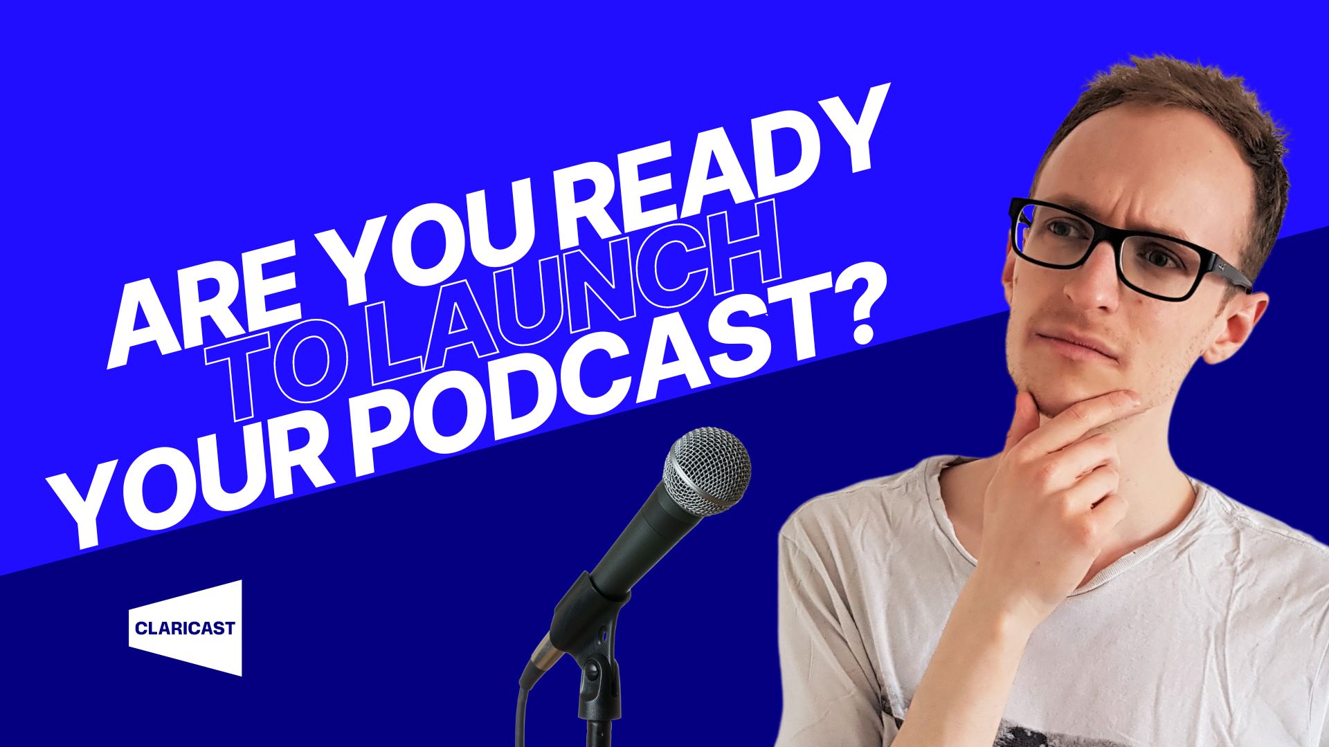 are you ready to start your podcast text image