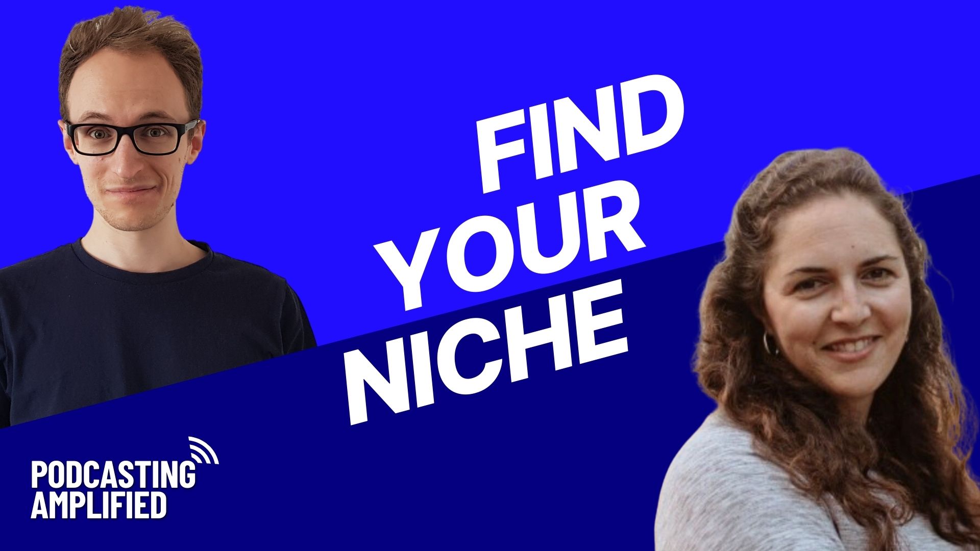 is your podcast niche enough text header