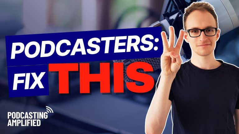 Podcasters: fix this