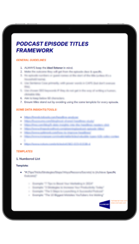 titles-template-mockup-1 podcast episode titles framework on a tablet device