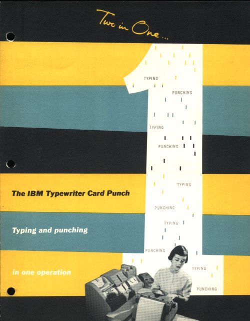 IBM 824-826 Typewriter Card Punch