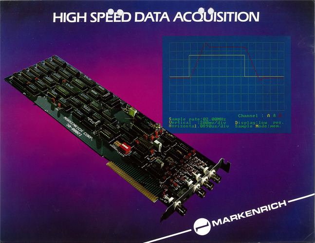 High Speed Data Acquisition (WAAG)