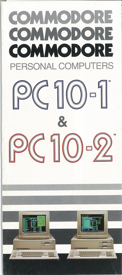 Commodore Personal Computers PC10-1 / PC10-2