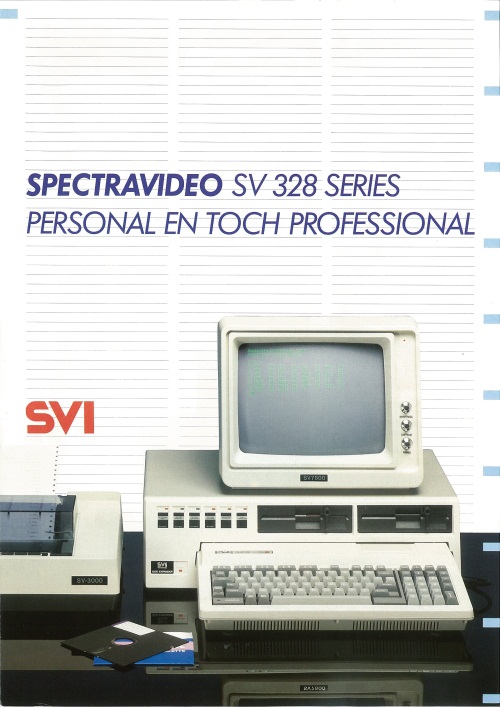 Spectravideo SV 328 Series Personal en Toch Professional