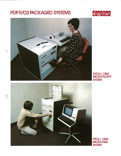 PDP-11/03 Packaged Systems