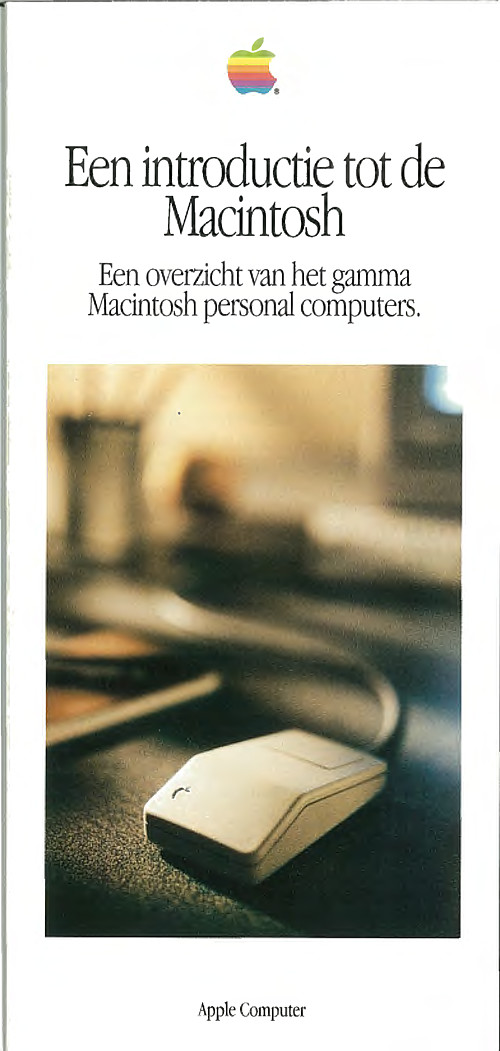 Een introductie tot de Macintosh