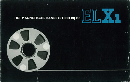 Het magnetische bandsysteem bij de EL X1