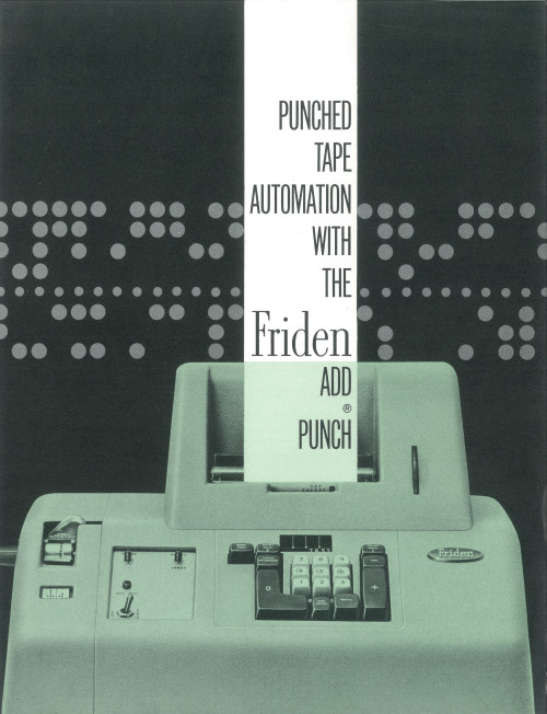Punched tape automation with the Friden Add Punch