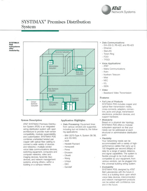 AT&T Systimax PDS