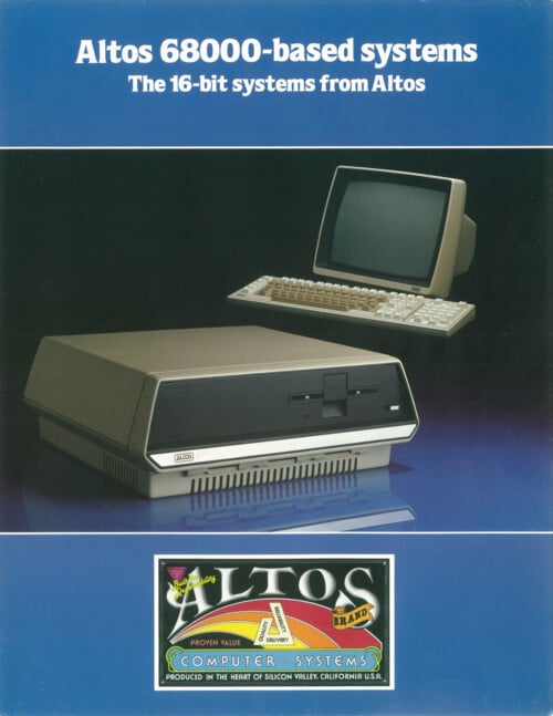 Altos 68000-based systems