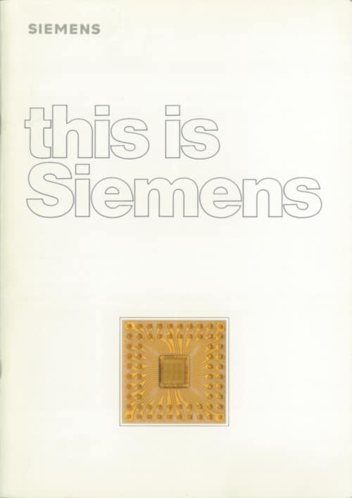 This is Siemens