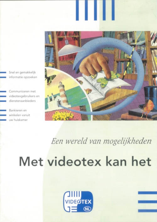 Met videotex kan het