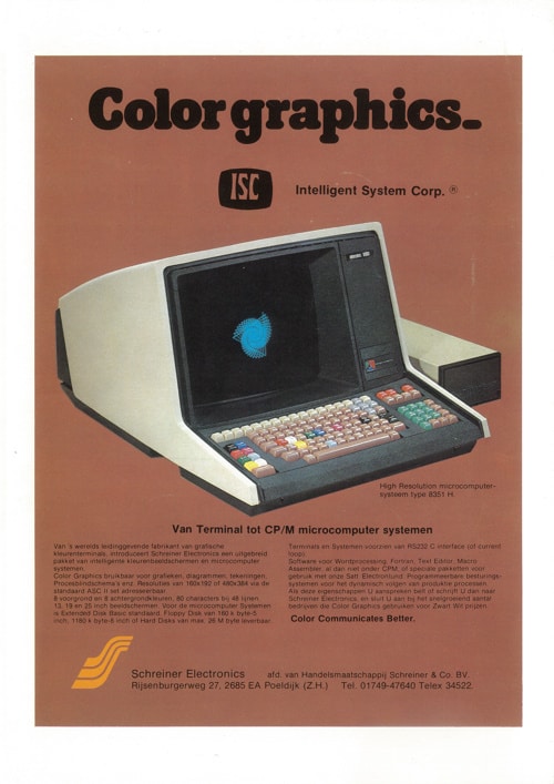 ISC Color Graphics - Classic Computer Brochures