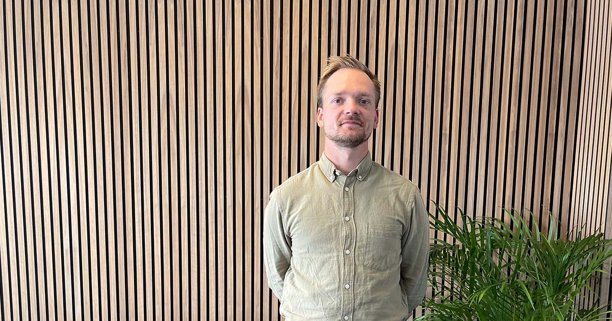 Alexander Jensen vores nye marketingkoordinator