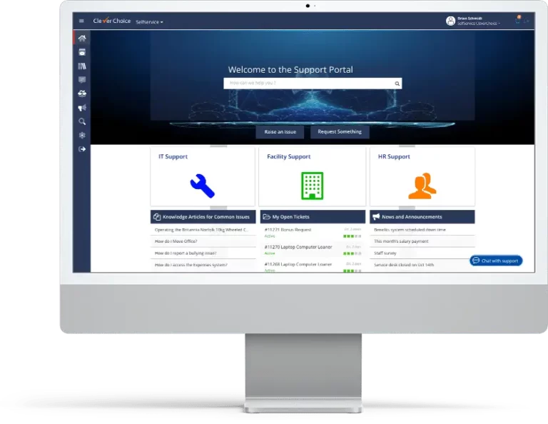 Ivanti Neurons for ITSM dashboard
