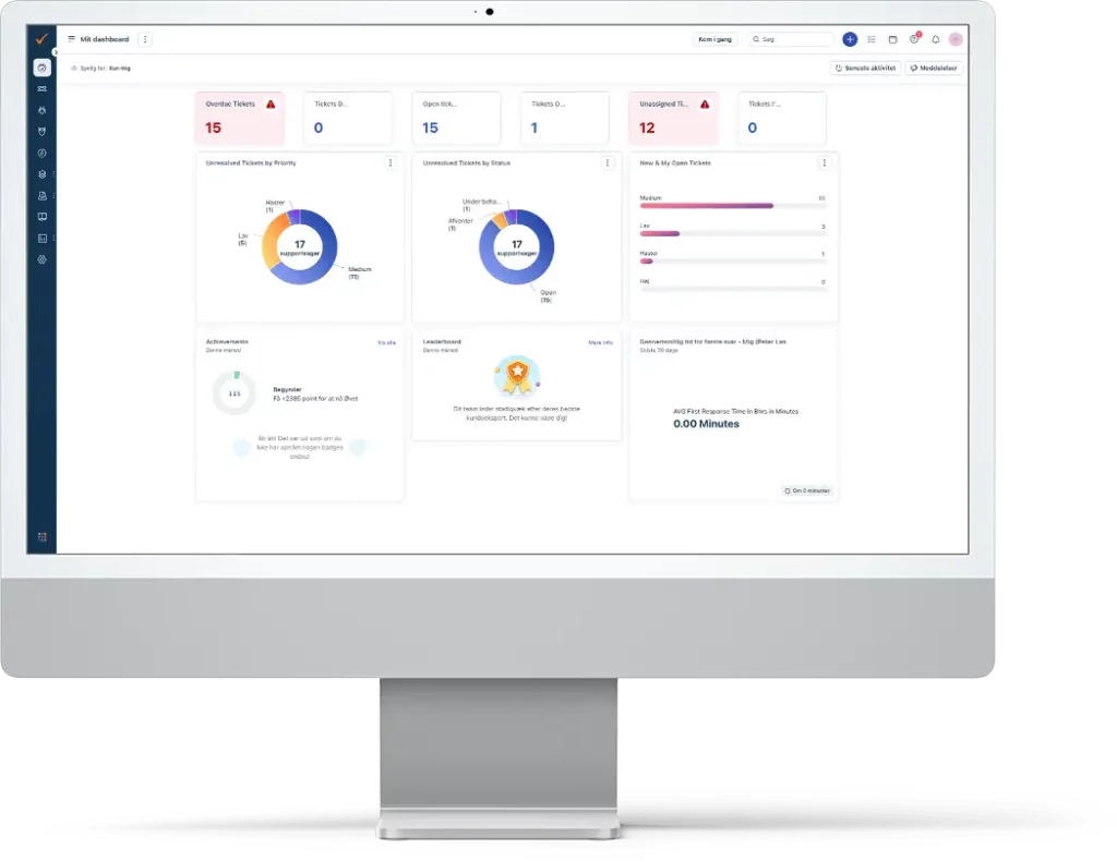 Freshservice Dashboard