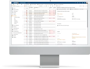 matrix42_monitor_final Matrix42 Service Management dashboard