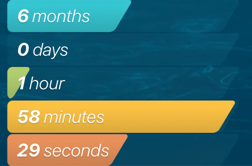 sober-six month milestone