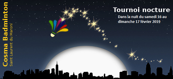 Tournoi Adulte COSMA 16-17/02/2019