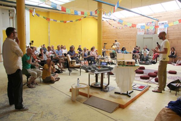 First participatory workshop to design and build a Buddhist centre