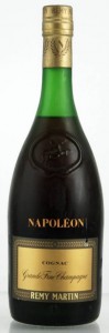 Napoleon, grande fine champagne; no content or abv stated