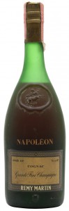 Napoleon, grande fine champagne; gradi 40% and 70 cl e stated