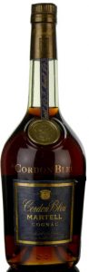 Same as previous; bottom line: "Elevé et mis en bouteille en Cognac France"; no content or ABV stated