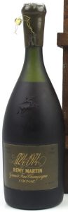 With 70 proof and Produce of France stated on the front and a number; content not stated, no data on back