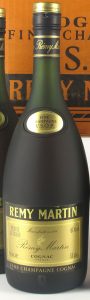 More golden label; Produce of France and 40%vol are printed a bit lower