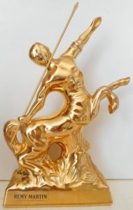 Golden, 70cl, fine champagne cognac; Artoria Limoges