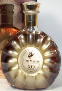 XO Gold, 70cl, with an AOC text line
