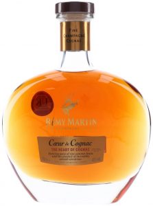 70cl; text in English. Bottom line: AOC Fine Champagne Cognac (!); with a UK sticker