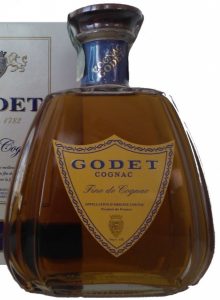 Fine de Cognac with a paper duty seal