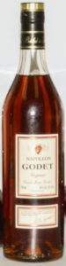 Cuvée Jean Godet, cognac printed in red