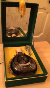 Green mirror box (ca 1951-1958)