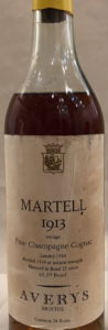 1913, landed 1914, bottled 1939 by Avery's, Bristol; only partly photographed