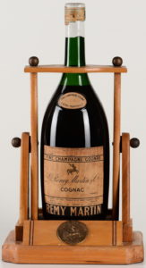 With additional import information lower on the label