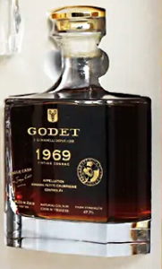 1969, 70cl 47.7% petite champagne; 10 bottles made (2019)