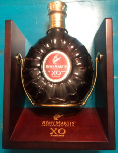 750ml XO Excellence in a stand (ca 1990)
